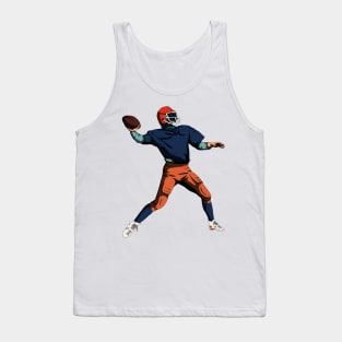 American Football Player | Gridiron Retro Style Tank Top